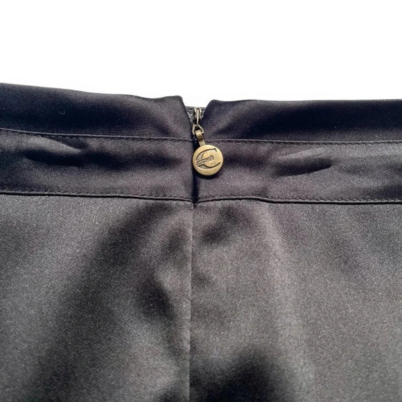 Just Cavalli by Roberto Cavalli Black Satin Pencil Skirt - Picture 6 of 6